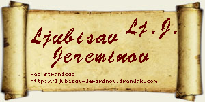 Ljubisav Jereminov vizit kartica